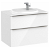 Mueble de baño con lavabo y 2 cajones de 80 cm de ancho color blanco brillo Unik Beyond Roca