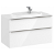 Mueble de baño con lavabo y 2 cajones de 100 cm de ancho color blanco brillo Unik Beyond Roca