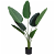 Planta Palma artificial 120 cm Outsunny