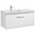 Mobile per bagno con lavabo a sinistra e 1 cassetto 90 cm di larghezza colore Bianco Lucido Unik Prisma Roca