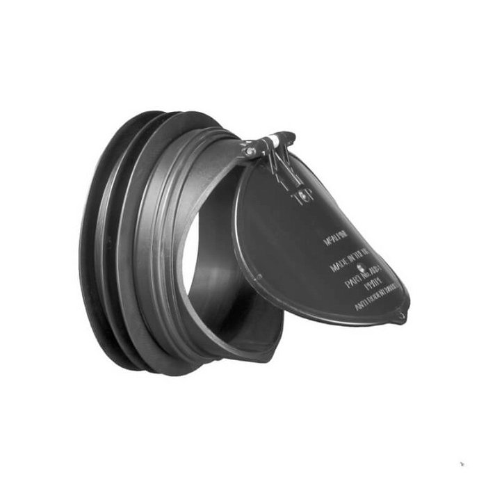 Solfless check valve for toilets