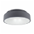 Plafón LED con diseño circular fabricado en metal 15W 30 cm color gris Wingu Moonled