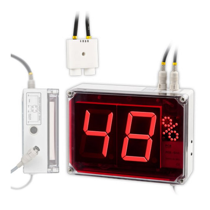 Display con pantalla LED para medición de temperatura y humedad relativa G1A PCE Instruments