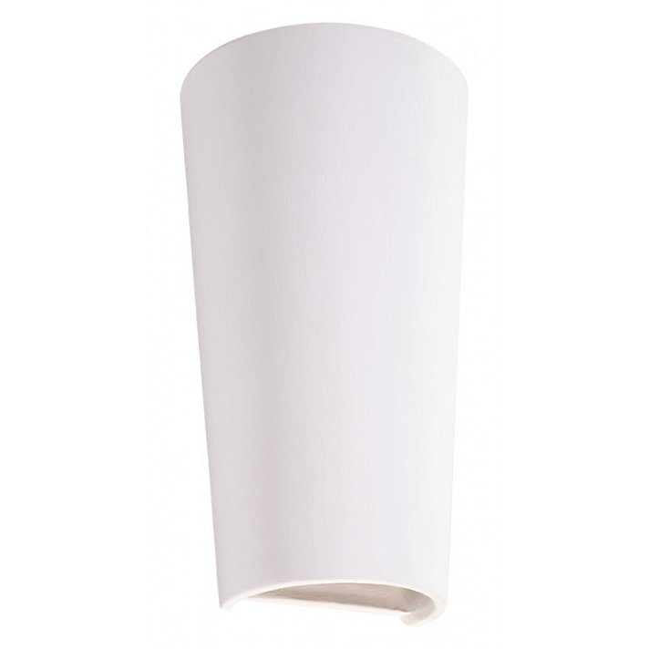 Aplique blanco de instalación de pared 10x29x16 cm ceramica de alta calidad Lana Sollux