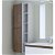 Móvel coluna auxiliar para casa de banho com porta e módulo de estantes sem porta Life B10