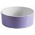 Lavatório de design circular de 40 cm fabricado em porcelana com acabamento cor Violeta Round Unisan