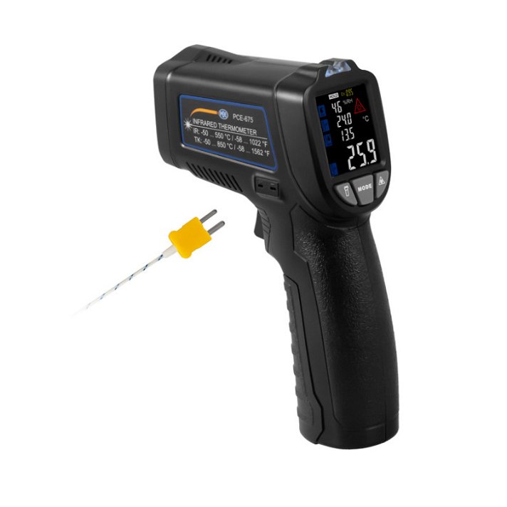 Termómetro infrarrojo 675 PCE Instruments