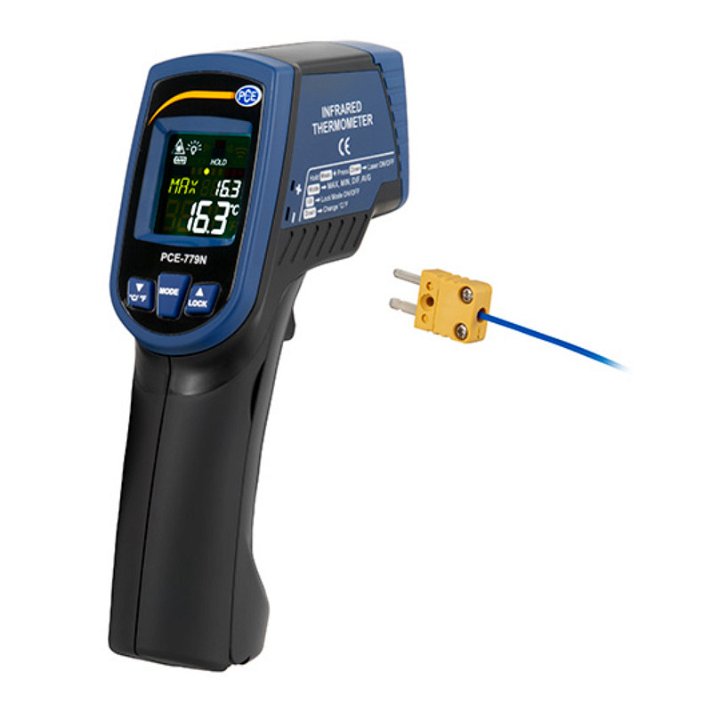 Termómetro infrarrojo 779N con certificación de calibración opcional PCE Instruments