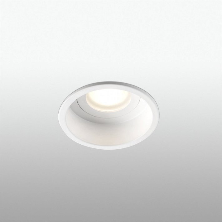 Faro Hyde white fixed recessed LED light