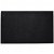 Felpudo rectangular de entrada fabricado en poliéster y PVC de color negro Vida XL