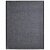 Grey rectangular doormat measuring 120 cm wide and 220 cm long VidaXL