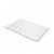 Plato de ducha en color blanco hecho en resina de poliuretano con textura de piedra Módena Kassandra