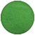 Césped artificial con forma de alfombra redonda y de 4 mm de espesor en color verde VidaXL