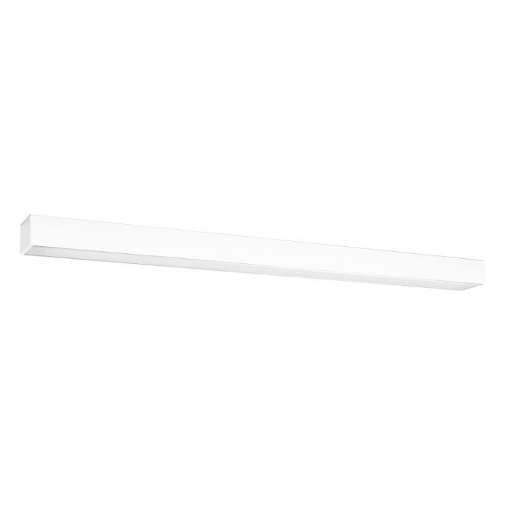 Lámpara para techo fabricada en aluminio blanco con luz LED integrada Pinne 95 Sollux