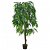 Árvore de mangueira artificial com vaso verde Vida XL