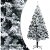 Árvore-de-natal artificial nevada várias medidas Vida XL