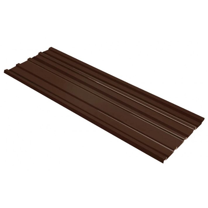 Pack paneles de tejado 129x45cm marrón de acero galvanizado VidaXL
