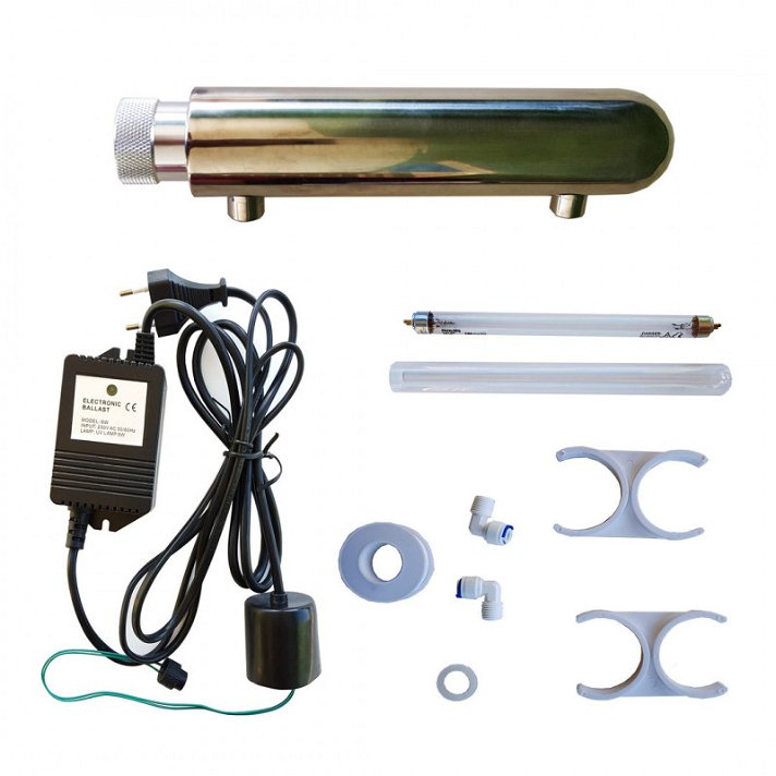 Kit di sterilizzazione a osmosi inversa e luce ultravioletta per la disinfezione Almacén Ósmosis