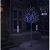 Árbol de navidad cerezo luz LED azul fría 300 cm Vida XL