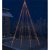 Árbol de navidad de 1300 luces LED en cascada Vida XL