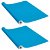 Pack de láminas autoadhesivas PVC para revestir muebles de color azul claro VidaXL