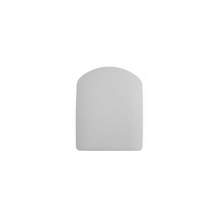 Asiento con tapa extraíbles de forma rectangular en acabado color blanco Smart Gala