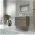 Mueble de baño con lavabo 60 cm estepa soki Gresancu