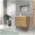 Mueble de baño con lavabo 60 cm hera Soki Gresancu