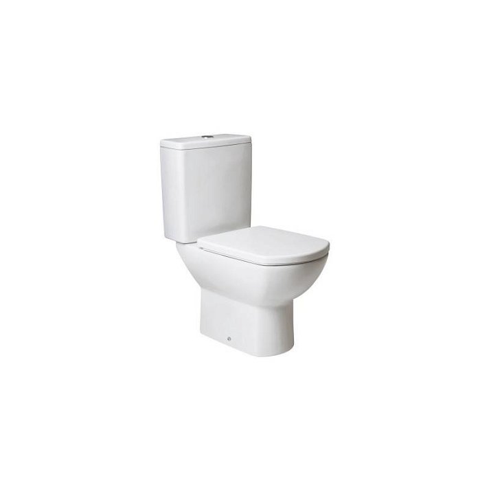 WC complet avec sortie verticale et finition blanche de 65 cm de profondeur Smart Gala
