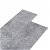 Juego de lamas para suelo autoadhesivas de 3 mm y de acabado gris cemento Vida XL