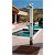 Oasis Star Vesuvius outdoor shower column made of satin-finished stainless steel
