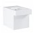 Taza de porcelana a suelo 56x37 cm Rimless Cube Grohe