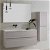 Mueble modular de baño con encimera con lavabo integrado y espejo de 120 cm Atic Sanchis