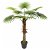 Planta tronco de palmeira artificial plástico 134cm Atmosphera Diempi
