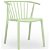 Set di sedie impilabili stile vintage realizzate in polipropilene colore verde acqua Green Edition Resol