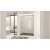 Painel para duche entrada frontal com uma porta corrediça e um painel fixo Treban Aquore'