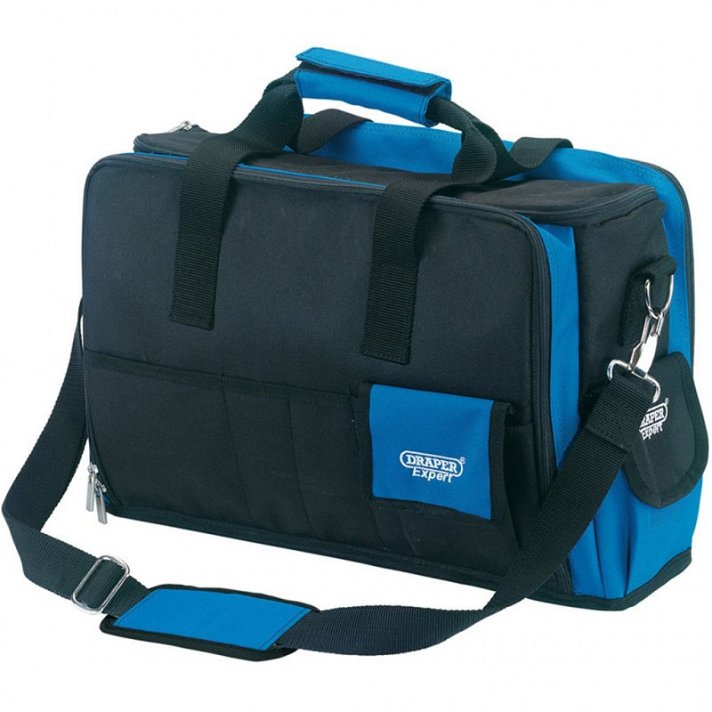 Bolsa maletín de herramientas azul negro Draper Tools