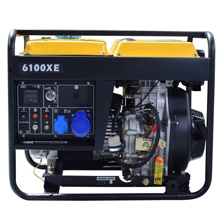 Generador a diesel con motor de cuatro tiempos y 5,3 Kw de potencia NT6100XE ITC Power