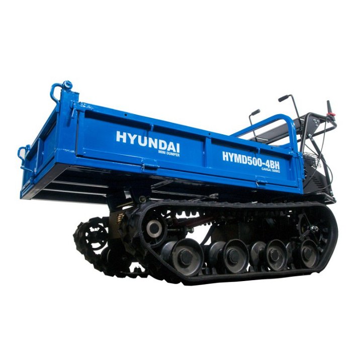 Carrinho minidumper hidráulico com rodas de lagarta Hyundai