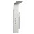 Hydromassage thermostatic shower column with waterfall setting option Evolution Roca