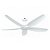 Ventoinha de teto branca 142 cm Eco Volare CasaFan