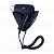 Secador de pelo con soporte incluido fabricado en plástico ABS negro y plateado Azur Jofel