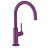 Grifo con sistema monomando y curvado para lavabo de acabado violeta en C STUDY L TRES