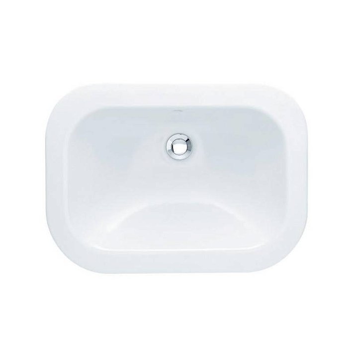 Lavabo para cuarto de baño hecho en porcelana con un acabado en color blanco Nexus Gala