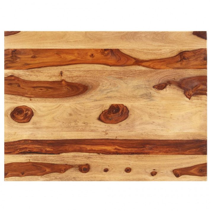 Superficie de mesa madera maciza sheesham 90x1-5,1-6x60 cm VidaXL