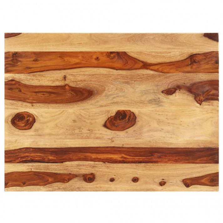 Superficie de mesa madera maciza sheesham 80x1,5-1,6x70 cm VidaXL