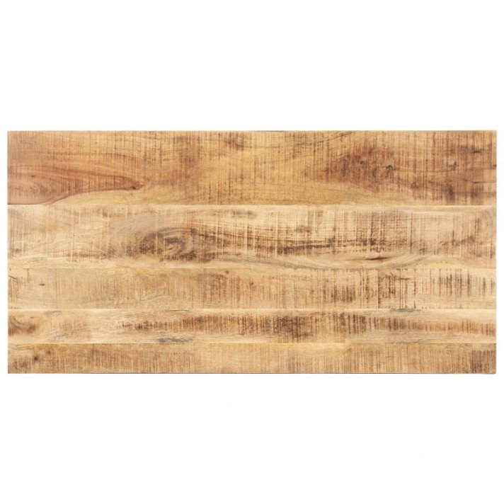 Superficie de mesa madera maciza de mango 100x1,5-1,6x60 cm VidaXL