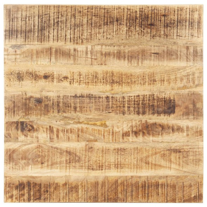 Superficie de mesa madera maciza de mango 60x2,5-2,7x60 cm VidaXL