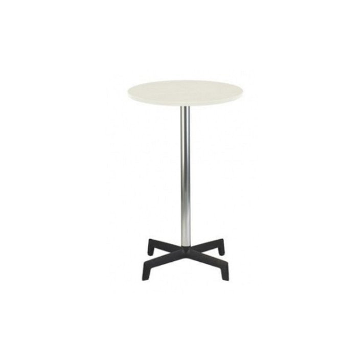 Tavolo rotondo con gamba centrale fabbricato in alluminio di 60 cm di colore a scelta Sputnik Resol