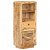 Mueble de madera de mango y acero 45x110 cm Vida XL